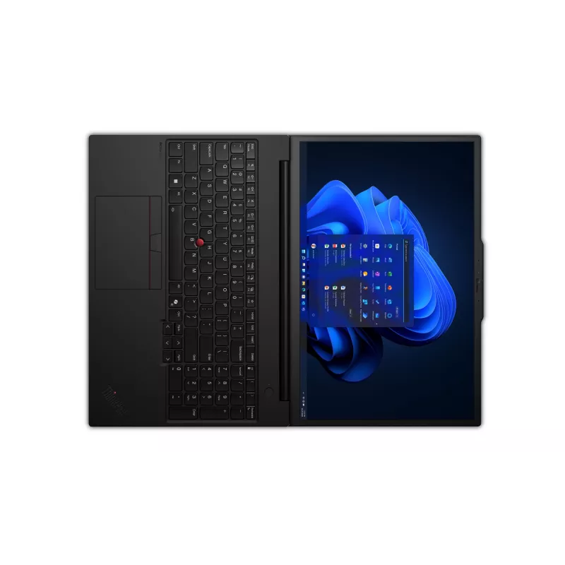 Lenovo ThinkPad P16s Gen 4 (Intel) Intel Core Ultra 9 285H Mobilna stacja robocza 40,6 cm (16 cali) WUXGA 64 GB DDR5-SDRAM 1 TB SSD Wi-Fi 7 (802.11be) Windows 11 Pro Niemiecki Czarny