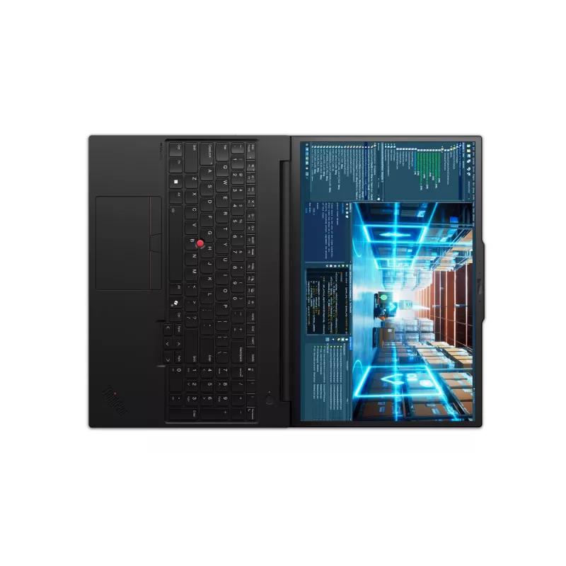 Lenovo ThinkPad P16v Gen 3 (Intel) Intel Core Ultra 9 285H Mobilna stacja robocza 40,6 cm (16 cali) WUXGA 64 GB DDR5-SDRAM 1 TB SSD NVIDIA RTX PRO 2000 Blackwell Wi-Fi 7 (802.11be) Windows 11 Pro Niemiecki Czarny