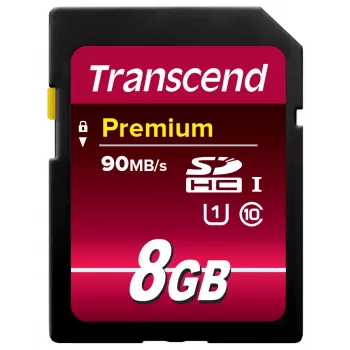 Karta pamięci Transcend 8 GB SDHC Klasa 10 UHS-I TS8GSDU1