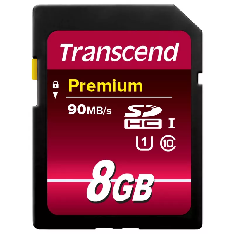 Karta pamięci Transcend 8 GB SDHC Klasa 10 UHS-I TS8GSDU1