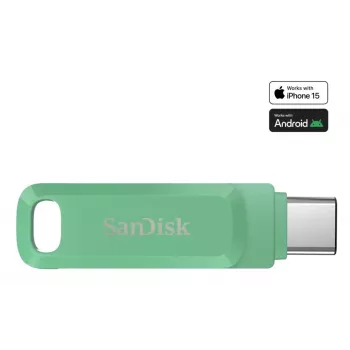 WESTERN DIGITAL SanDisk Ultra Dual Drive Go - 512 GB Pamięć USB - USB-C / USB-A - Zielony