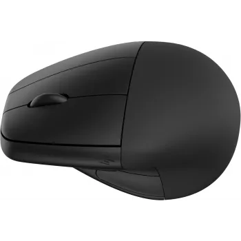 Mysz bezprzewodowa ergonomiczna HP 920, praworęczna, konstrukcja pionowa, Bluetooth + USB Type-A, 4000 DPI, czarna