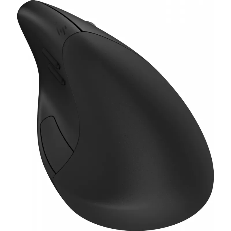 Mysz bezprzewodowa ergonomiczna HP 920, praworęczna, konstrukcja pionowa, Bluetooth + USB Type-A, 4000 DPI, czarna