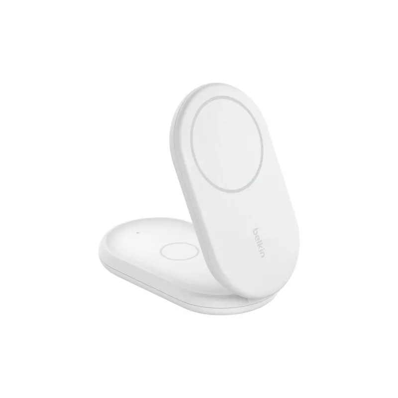 BELKIN Boostcharge Qi2 15w Magnetyczna Podstawka 2w1 - Biała