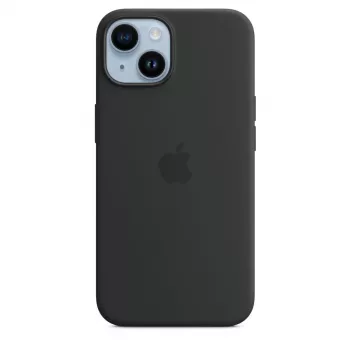 Etui Apple iPhone 14 Silicone Case z MagSafe Midnight