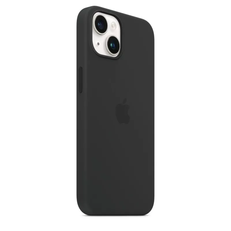 Etui Apple iPhone 14 Silicone Case z MagSafe Midnight