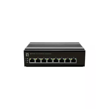 Przełącznik niezarządzalny LevelOne IFS-0801 8-portowy Fast Ethernet przemysłowy