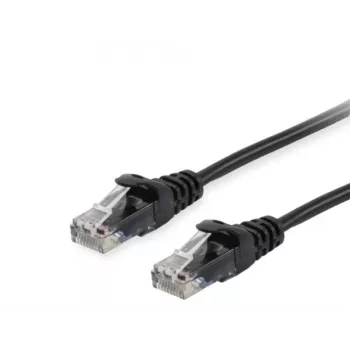 Kabel krosowy Equip Kat.6 U/UTP, 3,0 m, czarny