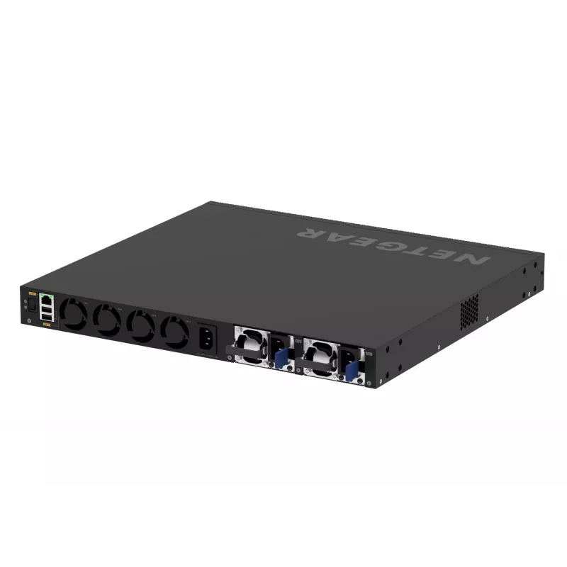 NETGEAR M4350-48G4XF Zarządzany L3 Gigabit Ethernet (10/100/1000) Power over Ethernet (PoE) 1U Czarny