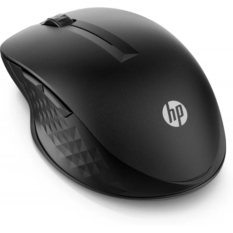Bezprzewodowa mysz HP 430 do wielu urządzeń, oburęczna, optyczna, RF + Bluetooth, 1200 DPI, czarna