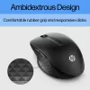 Bezprzewodowa mysz HP 430 do wielu urządzeń, oburęczna, optyczna, RF + Bluetooth, 1200 DPI, czarna