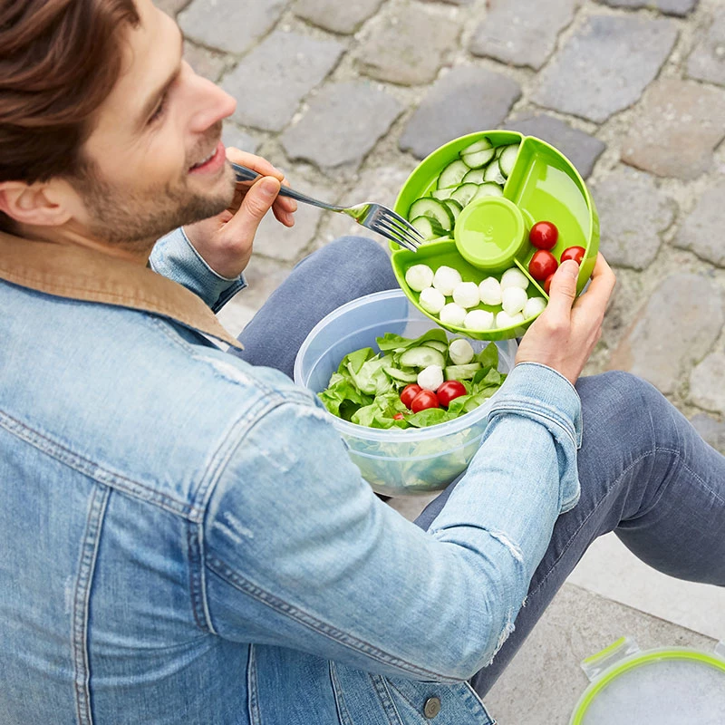 Box EMSA CLIP & GO Salad box XL Okrągły 2.6 L