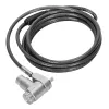 Kabel zabezpieczający Targus ASP95MKGLX-25 srebrny 2m zamek na klucz