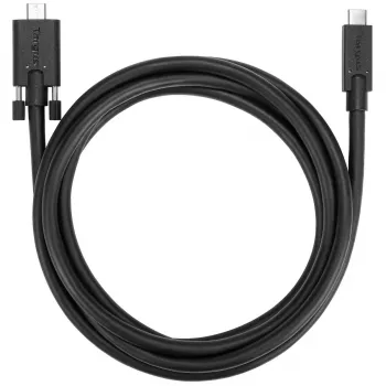 Kabel USB Targus ACC1122GLX USB 3.2 Gen 1 (3.1 Gen 1) 1,8 m USB C czarny