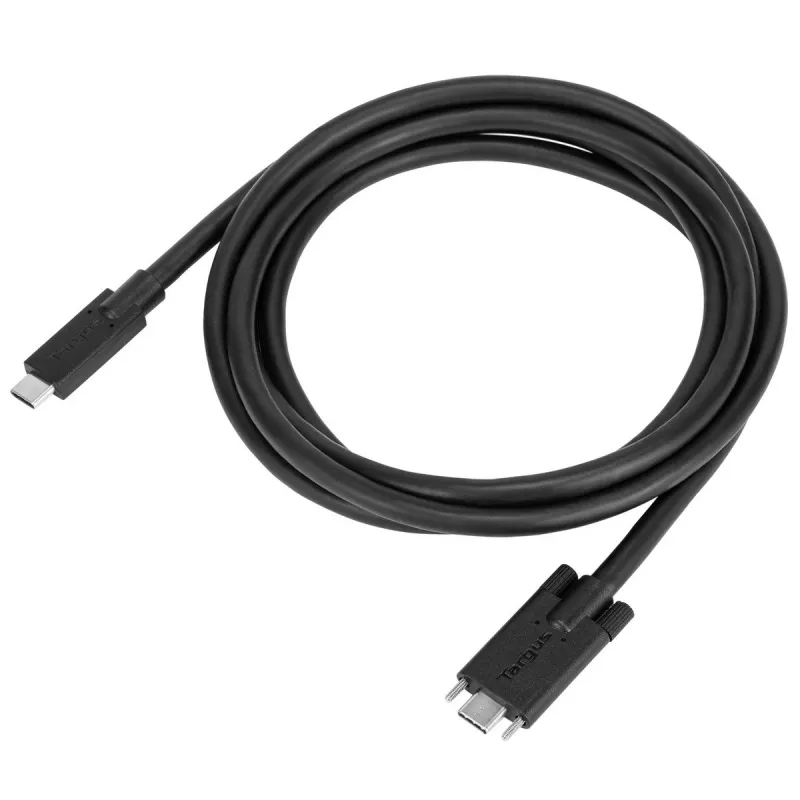 Kabel USB Targus ACC1122GLX USB 3.2 Gen 1 (3.1 Gen 1) 1,8 m USB C czarny