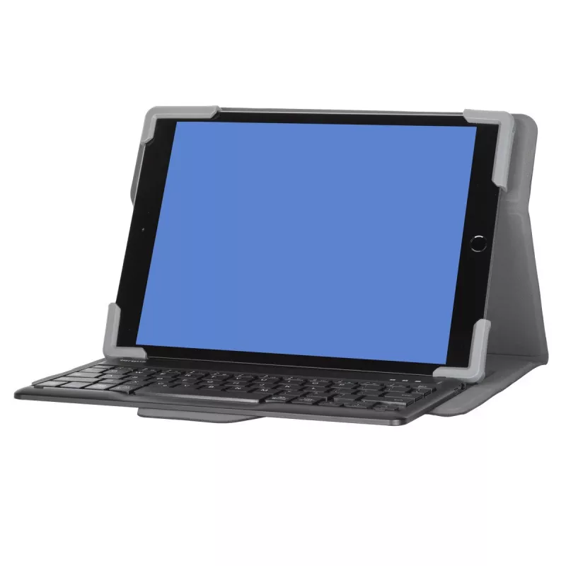 Etui z klawiaturą Targus Pro-Tek THZ861DE, układ niemiecki, Bluetooth, czarne