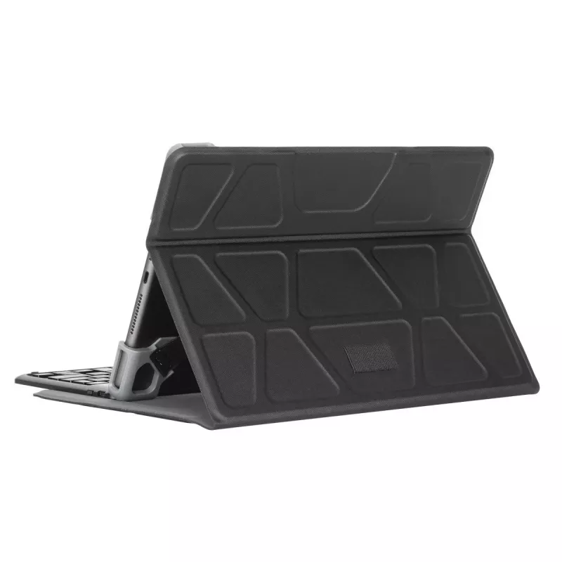 Etui z klawiaturą Targus Pro-Tek THZ861DE, układ niemiecki, Bluetooth, czarne