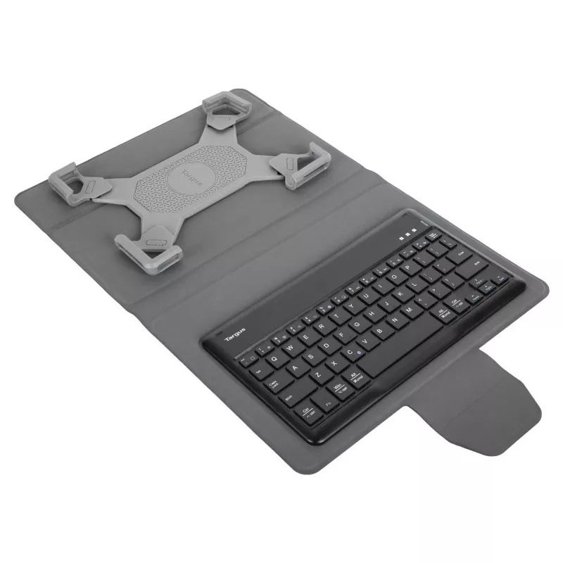 Etui z klawiaturą Targus Pro-Tek THZ861DE, układ niemiecki, Bluetooth, czarne