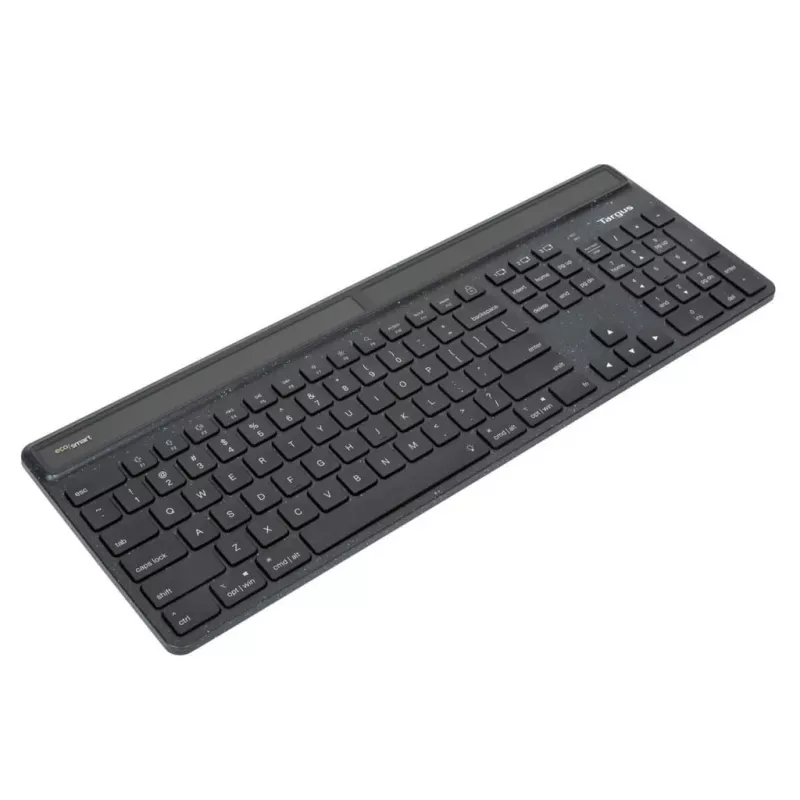 Klawiatura Targus Sustainable Energy Harvesting EcoSmart Uniwersalna Bluetooth QWERTY Nordic Czarna