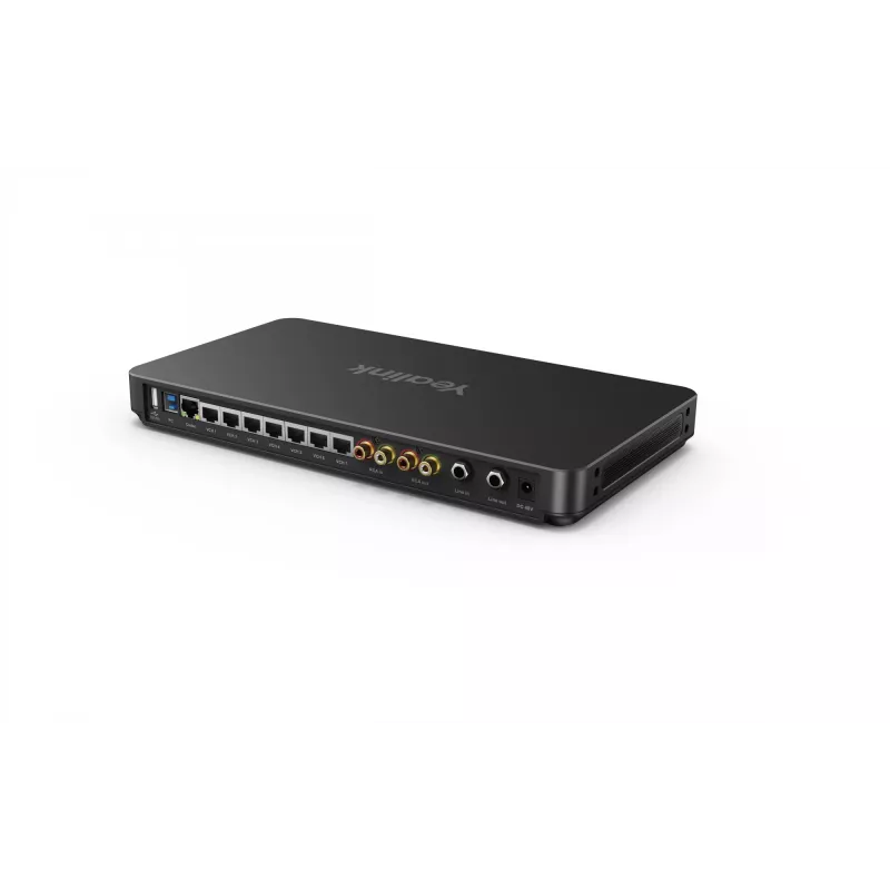 Yealink AVHub, czarny, Zasilanie, 6,3 mm / RCA, 6,3 mm, 6,3 mm, 2,31 kg