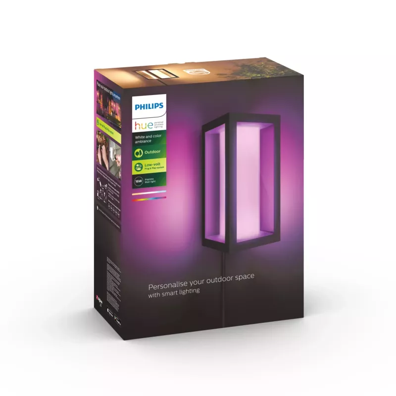 Philips Hue biały and colour ambience Impress Outdoor Wall light (Low-volt)