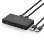 Ugreen 30768 koncentrator interfejsu USB 3.2 Gen 1 (3.1 Gen 1) Typ-A 5000 Mbit/s Czarny