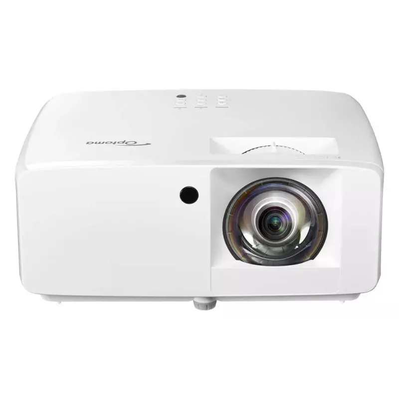 Projektor krótkoogniskowy OPTOMA GT2000HDR — 3500 ANSI lumenów, DLP, 1080p, współczynnik rzutu 0,496:1, źródło światła laserowe