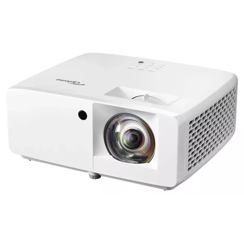 Projektor krótkoogniskowy OPTOMA GT2000HDR — 3500 ANSI lumenów, DLP, 1080p, współczynnik rzutu 0,496:1, źródło światła laserowe
