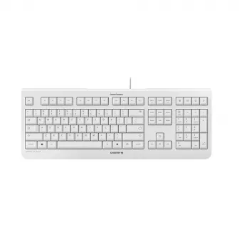 Klawiatura CHERRY KC 1000, uniwersalna, USB, QWERTY, US English, szara