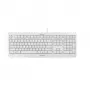 Klawiatura CHERRY KC 1000, uniwersalna, USB, QWERTY, US English, szara
