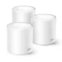 TP-Link AX1500 Całodomowy System Mesh Wi-Fi 6, 3 sztuki, Biały, Wewnętrzny, System Mesh, Zasilanie, Dwuzakresowy (2,4 GHz / 5 GHz), Wi-Fi 6 (802.11ax)