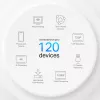 TP-Link AX1500 Całodomowy System Mesh Wi-Fi 6, 3 sztuki, Biały, Wewnętrzny, System Mesh, Zasilanie, Dwuzakresowy (2,4 GHz / 5 GHz), Wi-Fi 6 (802.11ax)