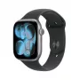 APPLE Watch Series 11 GPS + Cellular 46mm Koperta aluminiowa w kolorze kosmicznej szarości z czarnym paskiem Sport Band S/M