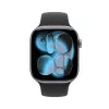 APPLE Watch Series 11 GPS + Cellular 46mm Koperta aluminiowa w kolorze kosmicznej szarości z czarnym paskiem Sport Band S/M