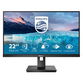 Monitor komputerowy Philips S Line 222S1AE/00, 54,6 cm (21,5 cala), 1920 x 1080 pikseli, Full HD, LCD, czarny