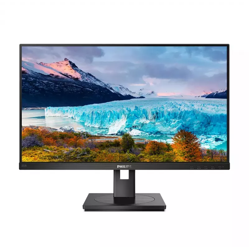Monitor komputerowy Philips S Line 222S1AE/00, 54,6 cm (21,5 cala), 1920 x 1080 pikseli, Full HD, LCD, czarny
