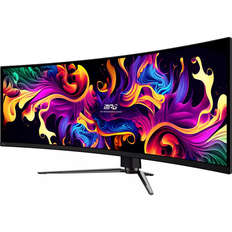 MSI MPG 491CQPXDE QD-OLED - monitor komputerowy 124,5 cm (49 cali) 5120 x 1440 piksele Dual QHD Czarny