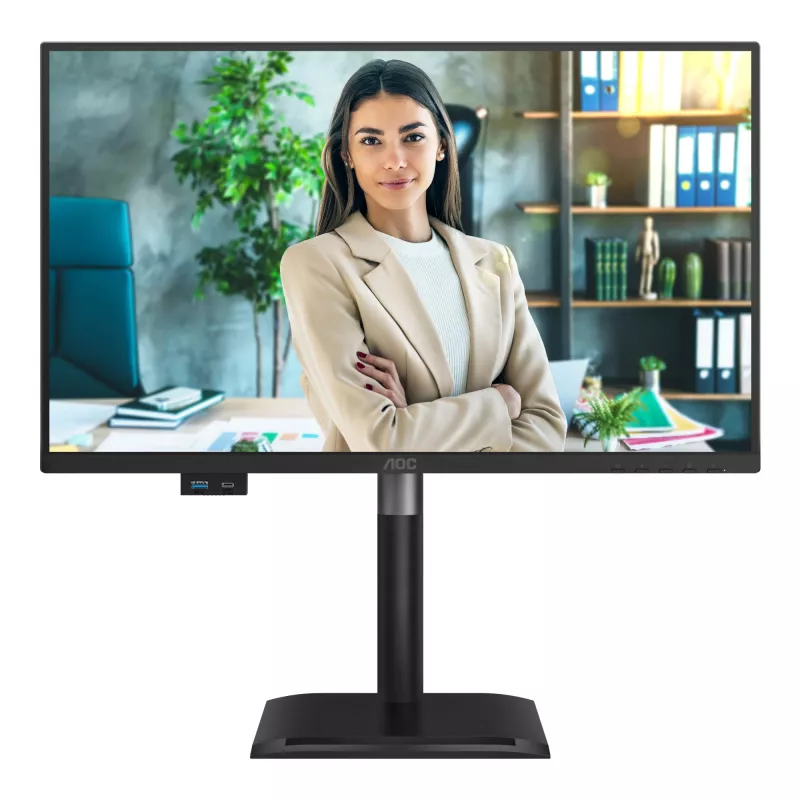 Monitor komputerowy AOC 24P4U 60,5 cm (23,8 cala) 1920 x 1080 pikseli Full HD Czarny