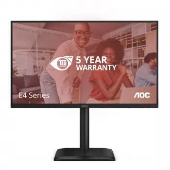 Monitor komputerowy AOC E4 24E4CV 60,5 cm (23,8 cala) 1920 x 1080 pikseli Full HD LED Czarny