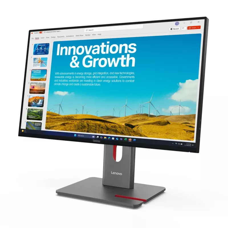 Monitor Lenovo ThinkVision P24QD-40 23,8 cala Quad HD LCD 2560 x 1440