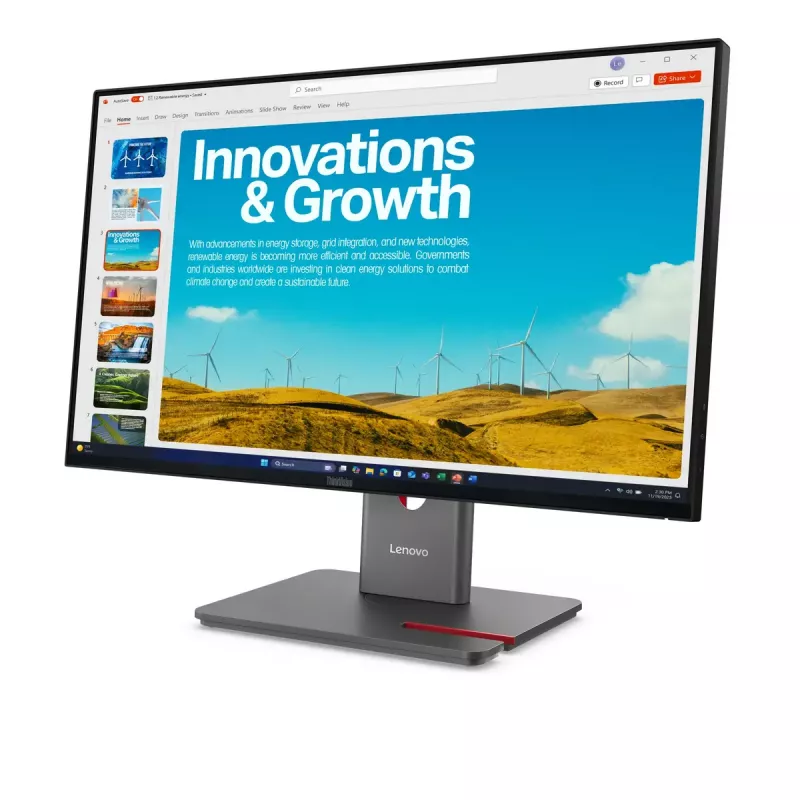 Monitor Lenovo ThinkVision P24QD-40 23,8 cala Quad HD LCD 2560 x 1440