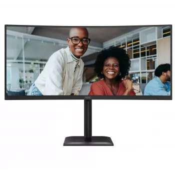 Monitor komputerowy AOC CU34E4C 86,4 cm (34 cale) 3440 x 1440 pikseli Czarny