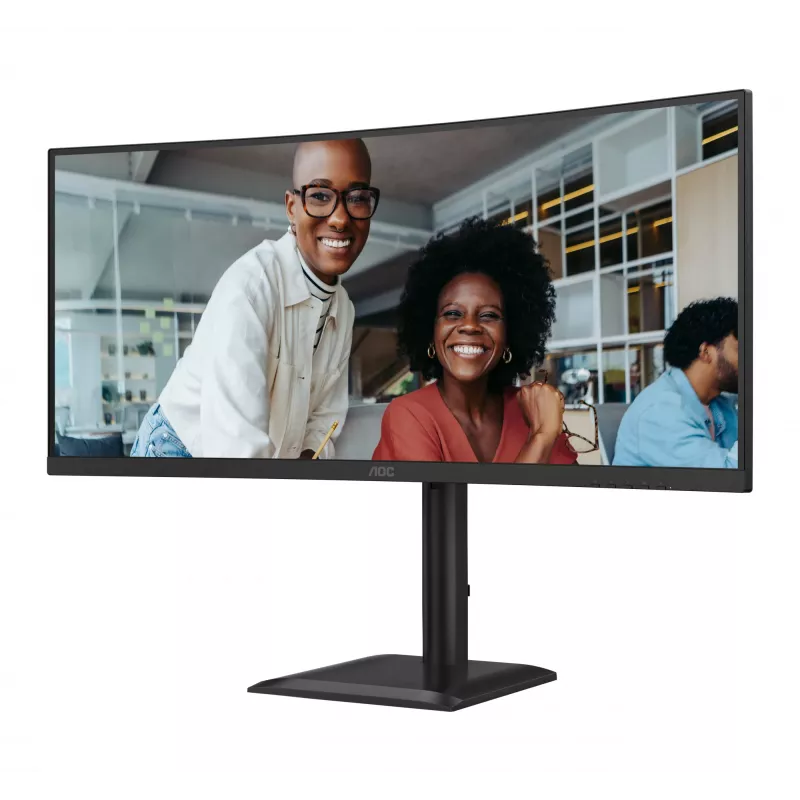 Monitor komputerowy AOC CU34E4C 86,4 cm (34 cale) 3440 x 1440 pikseli Czarny