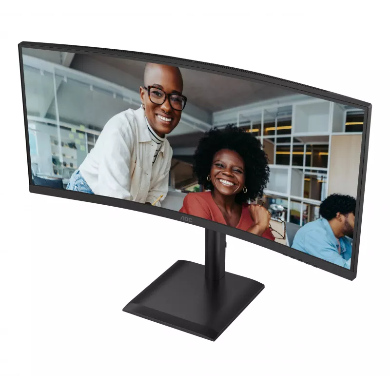 Monitor komputerowy AOC CU34E4C 86,4 cm (34 cale) 3440 x 1440 pikseli Czarny