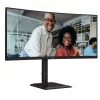 Monitor komputerowy AOC CU34E4C 86,4 cm (34 cale) 3440 x 1440 pikseli Czarny