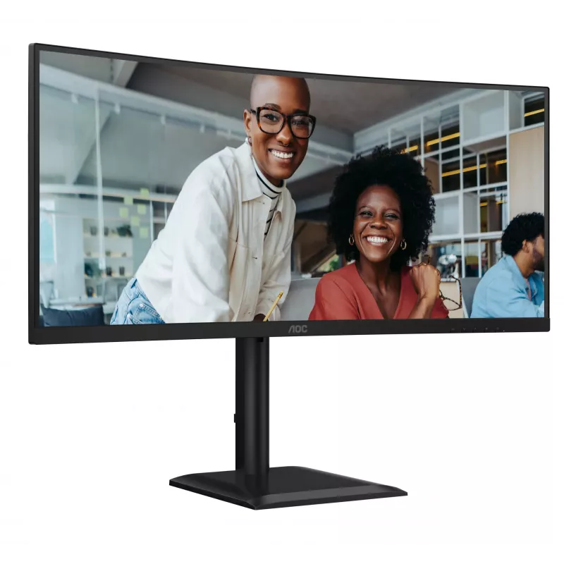 Monitor komputerowy AOC CU34E4C 86,4 cm (34 cale) 3440 x 1440 pikseli Czarny