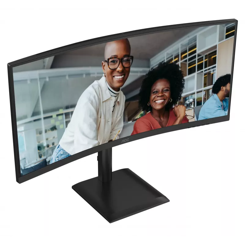 Monitor komputerowy AOC CU34E4C 86,4 cm (34 cale) 3440 x 1440 pikseli Czarny