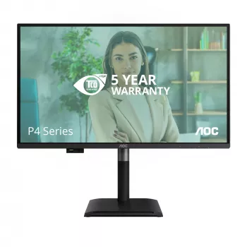 Monitor komputerowy AOC Q27P4U 68,6 cm (27 cali) 2560 x 1440 pikseli Wide Quad HD Czarny