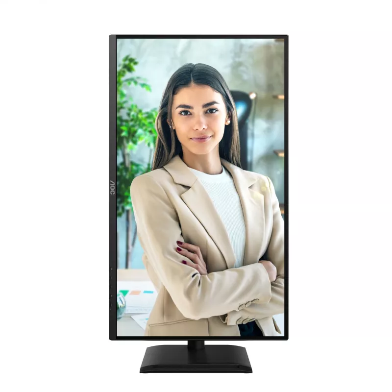 Monitor komputerowy AOC Q27P4U 68,6 cm (27 cali) 2560 x 1440 pikseli Wide Quad HD Czarny