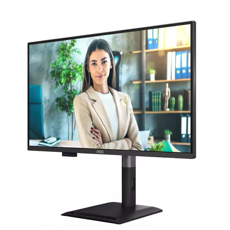 Monitor komputerowy AOC Q27P4U 68,6 cm (27 cali) 2560 x 1440 pikseli Wide Quad HD Czarny